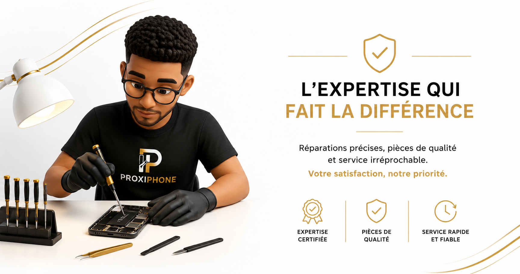 Proxiphone réparation