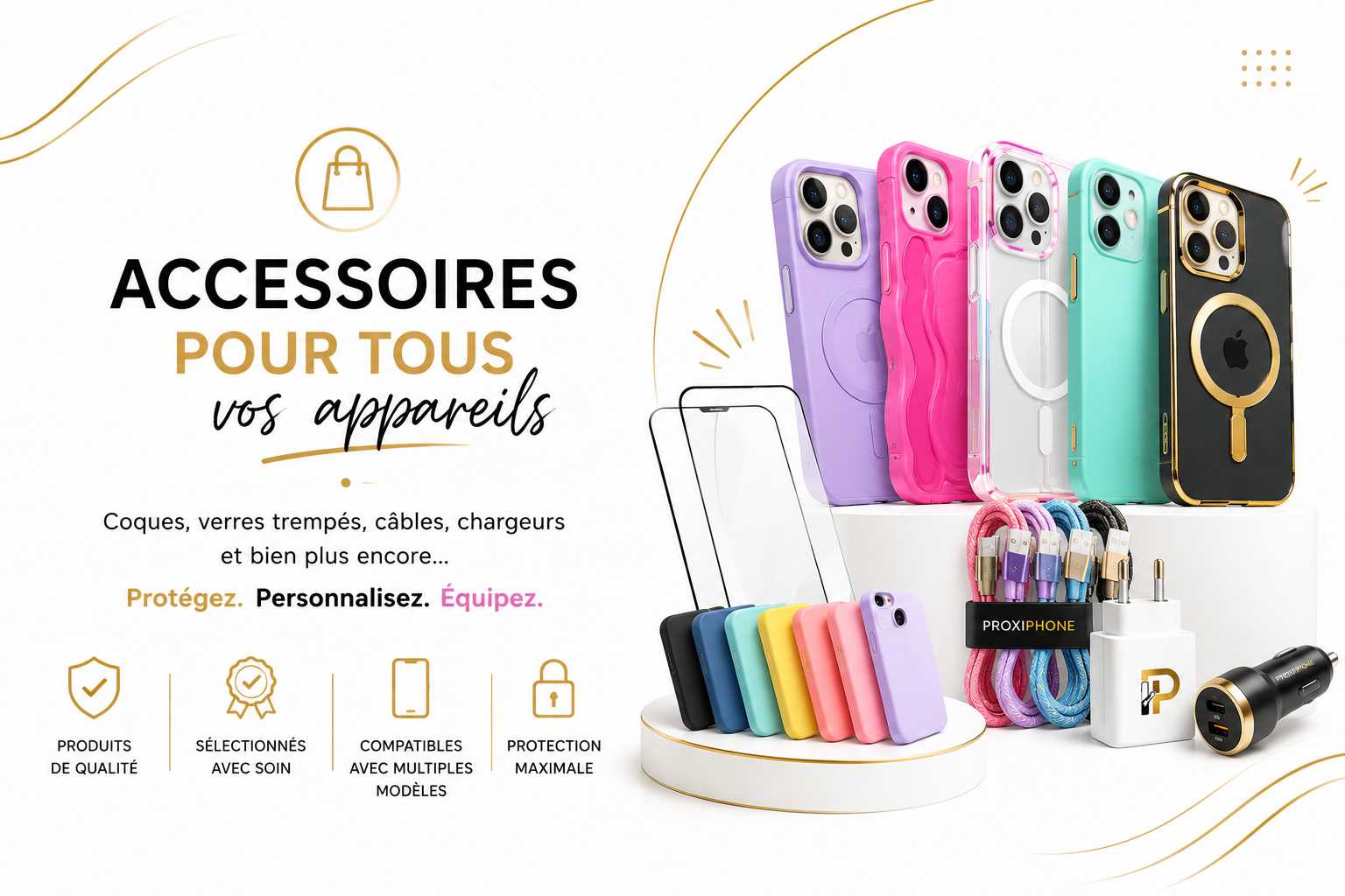 Accessoires pour tous vos appareils