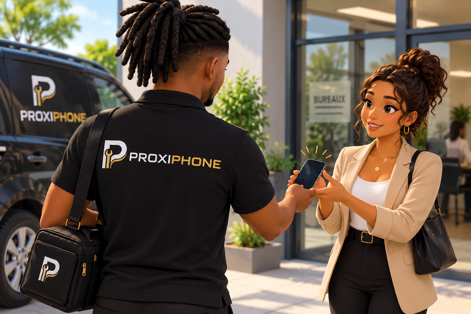 Proxiphone intervention à domicile