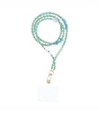 Cordon universel avec perles 82 cm (boucle poignet 41 cm) vert