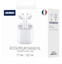 Ecouteurs sans fil bluetooth intra-auriculaire JELLICO AirBlue C blanc