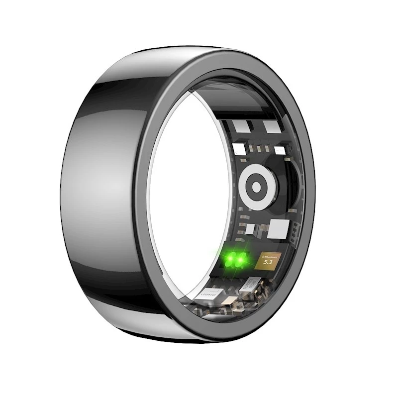 Bague connectée Riversong Trinity avec suivi santé taille 10 Noir
