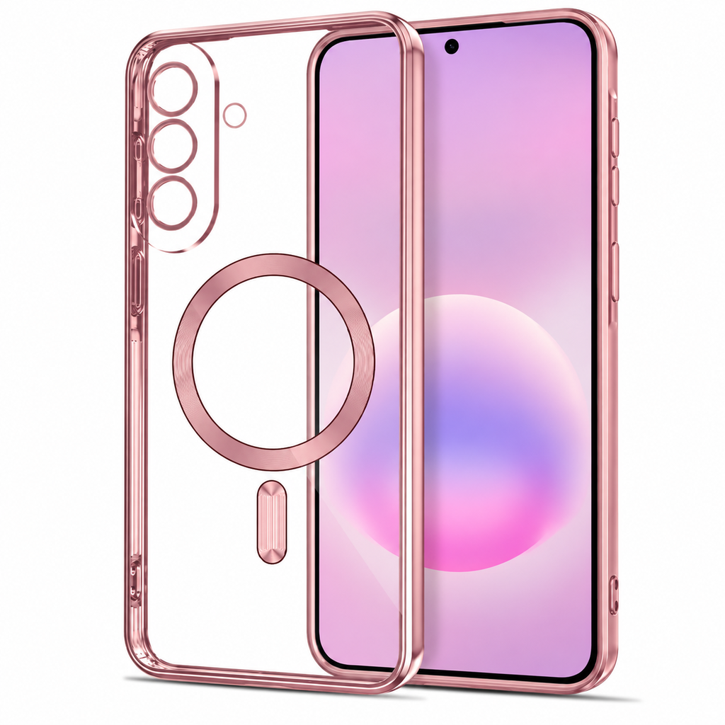 [AR0027698] CRYSTAL EDGE MAG Samsung Galaxy A57 5G Rose-or