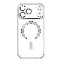 CRYSTAL EDGE MAG iPhone 17 Pro Max / iPhone 18 Pro Max Argent