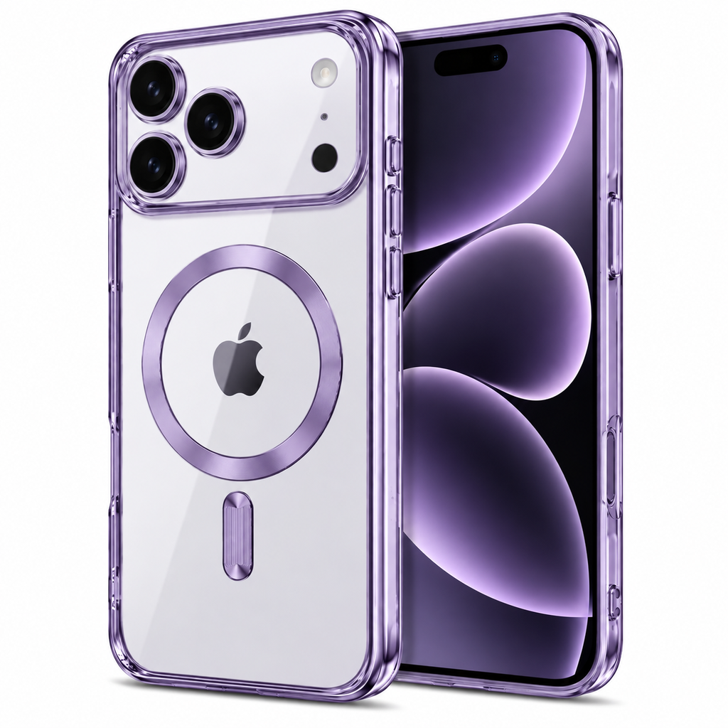 [AR0027672] CRYSTAL EDGE MAG iPhone 17 Pro Max / iPhone 18 Pro Max Violet