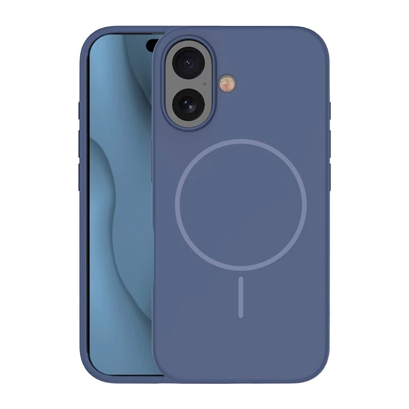 [AR0028039] THIN TOUCH MAG iPhone 16 bleu marine