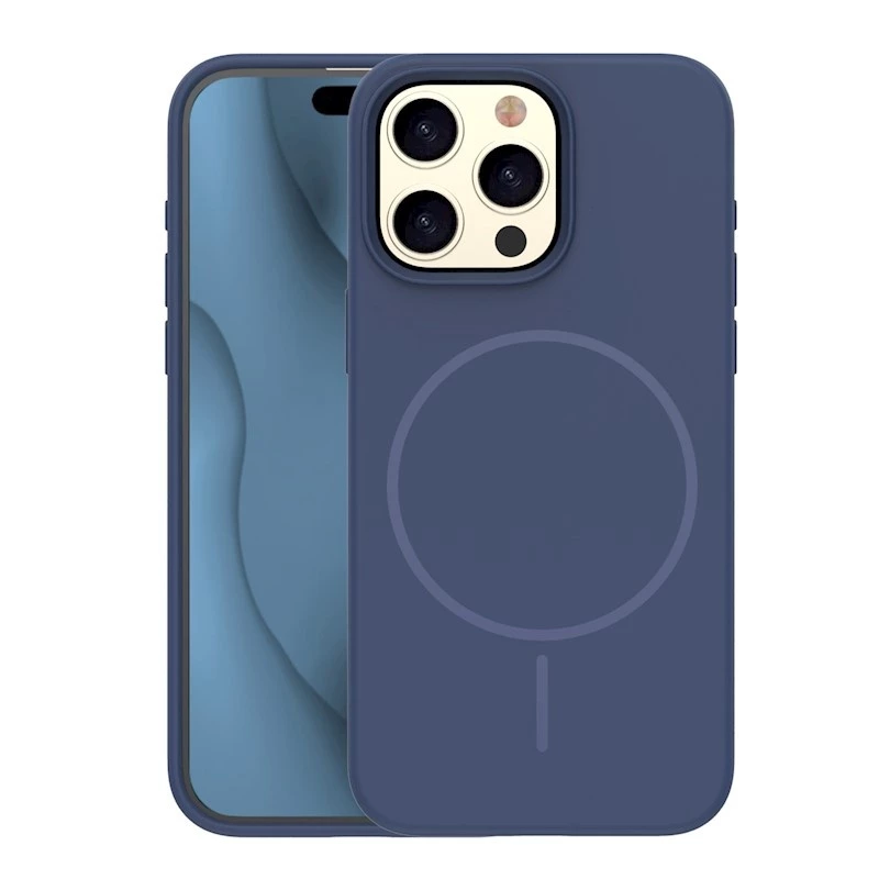 THIN TOUCH MAG iPhone 16 Pro Max bleu marine
