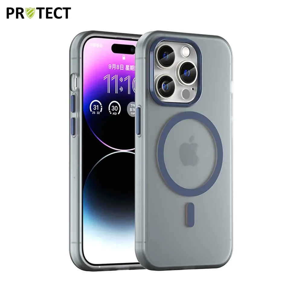 PROTECT iPhone 15 Pro Bleu Marine